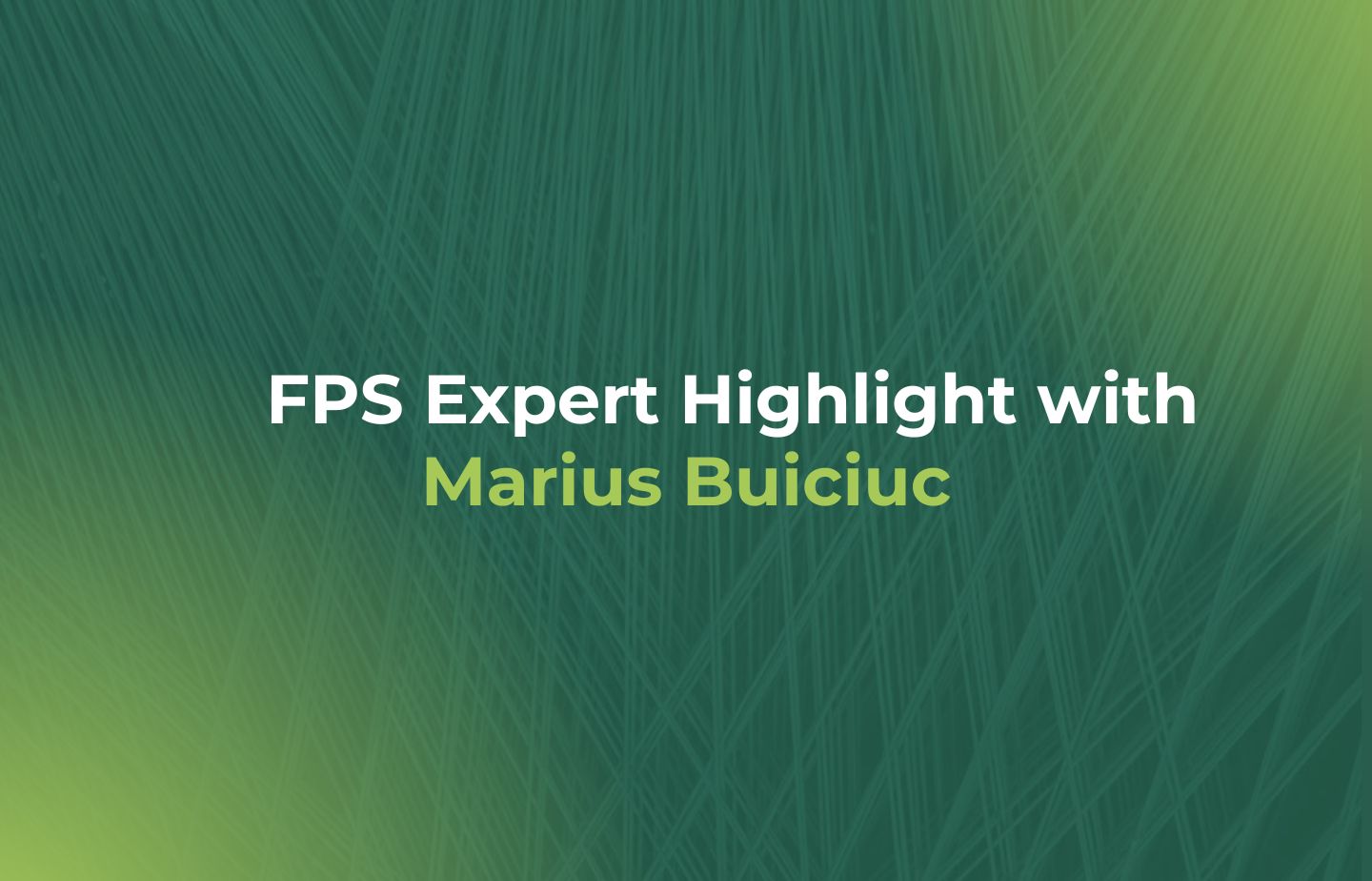 FPS Expert Spotlight – Safety